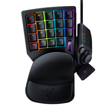 Razer Tartarus V2 Gaming Keypad - One-Handed Keyboard with 32 Programmable Keys, Mecha Membrane Switches, Classic Black, RZ07-02270100-R3U