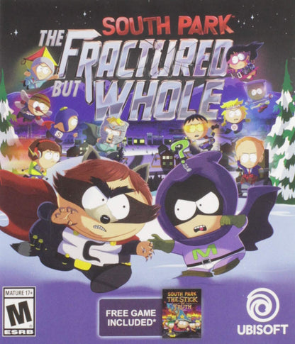 Ubisoft South Park: The Fractured but Whole - Xbox One Game, Model UG32, Red Color