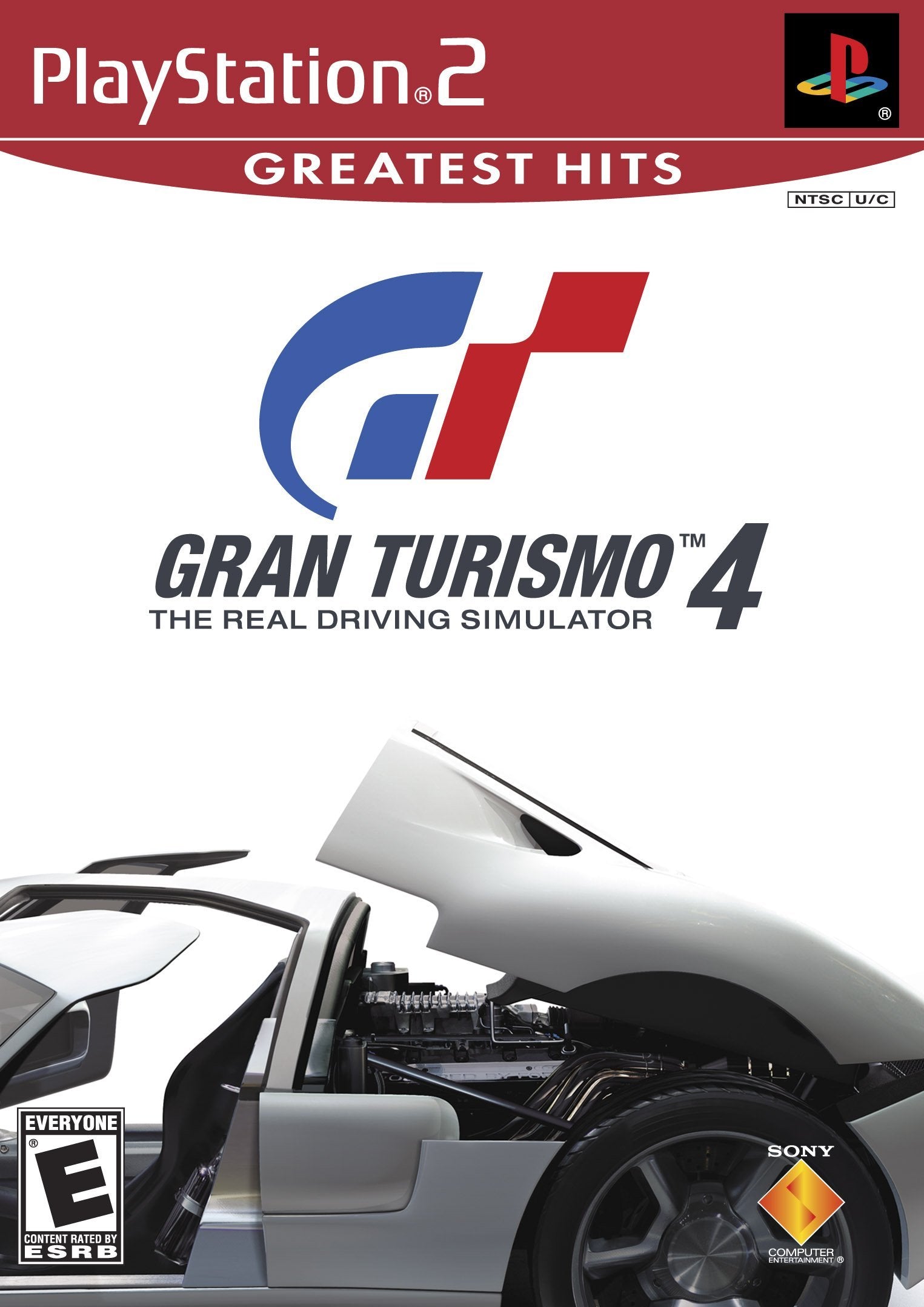 Sony Gran Turismo 4 - PlayStation 2 (Renewed) - Classic Racing Game, Engaging Gameplay, Great for Racing Fans