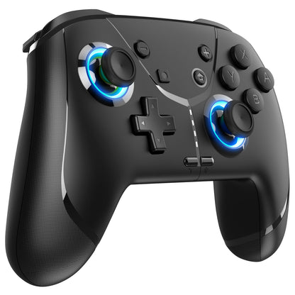 GMBACK Wireless Pro Controller for Nintendo Switch/Lite/OLED - Bluetooth, Vibration, Motion Control, RGB, Turbo, Programmable