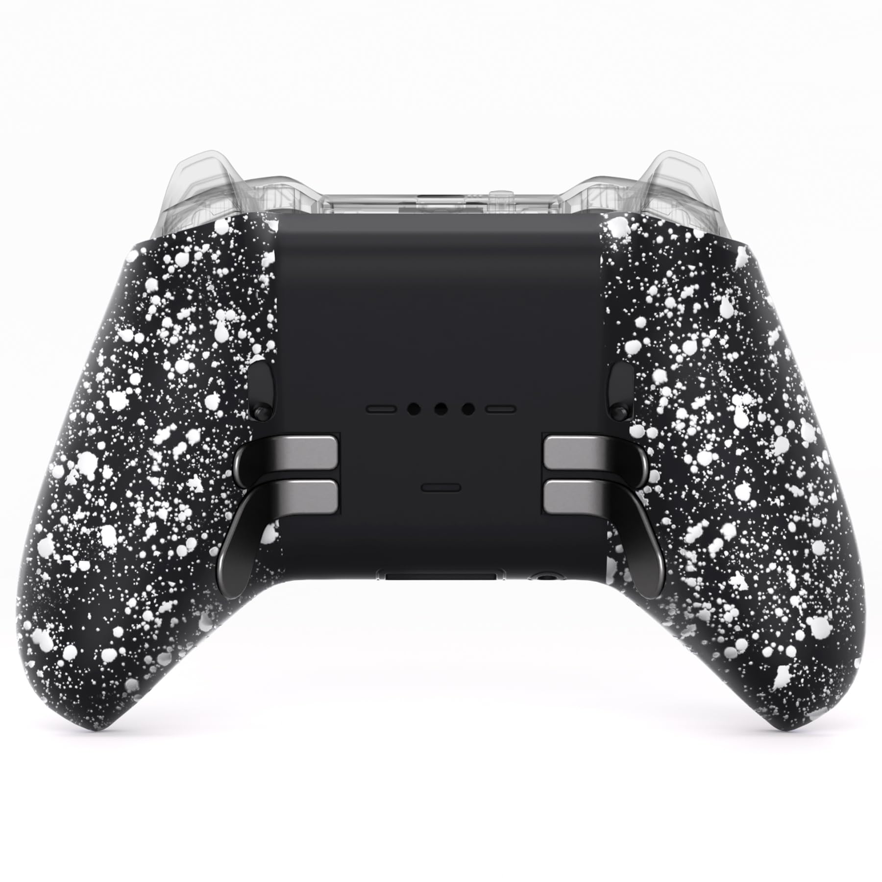 eXtremeRate Replacement Bottom Shell for Xbox Elite Series 2 Controller  Custom Textured White Back Housing Shell Case Cover for Xbox Elite Series 2 Core Wireless Controller Model 1797