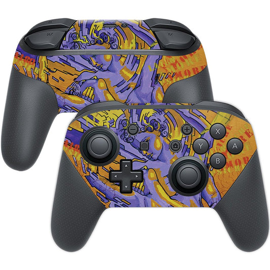 MIGHTY SKINS Nintendo Switch Pro Controller Skin - Amore, Durable Vinyl Decal, Easy to Apply, Model NISWPCOI-Amore