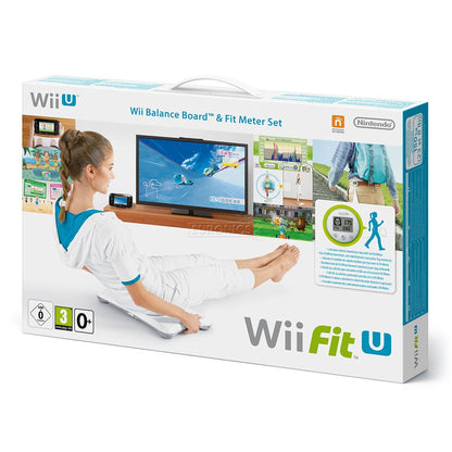 Nintendo Wii Fit U with Wii Balance Board & Fit Meter - Model WUPRASTE