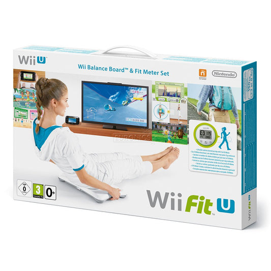 Nintendo Wii Fit U with Wii Balance Board & Fit Meter - Model WUPRASTE