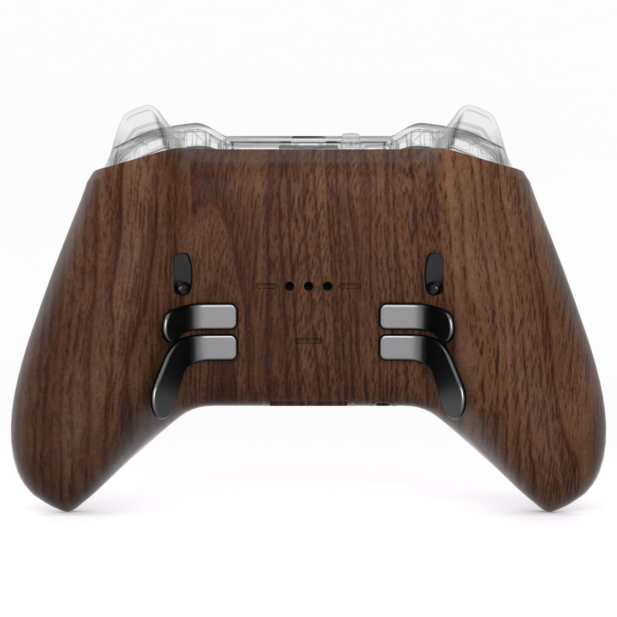 eXtremeRate Replacement Bottom Shell Case for Xbox fine design Series 2 Controller  Wood Grain Back Housing Shell Cover for Xbox fine design Series 2 Core Wireless Controller Model 1797 - Without Controller
