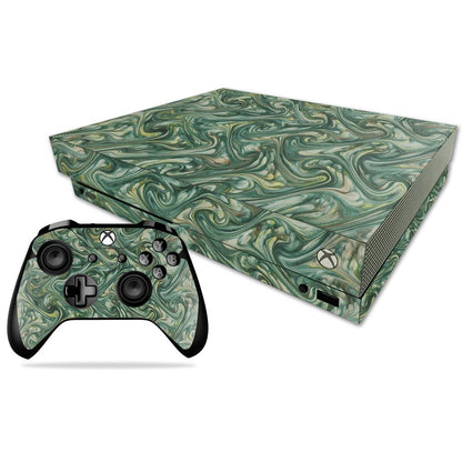 MIGHTY SKINS Xbox One X Skin - Marble Swirl Vinyl Decal Wrap, Durable & Easy to Apply, Model MIXBONXCMB-Marble Swirl