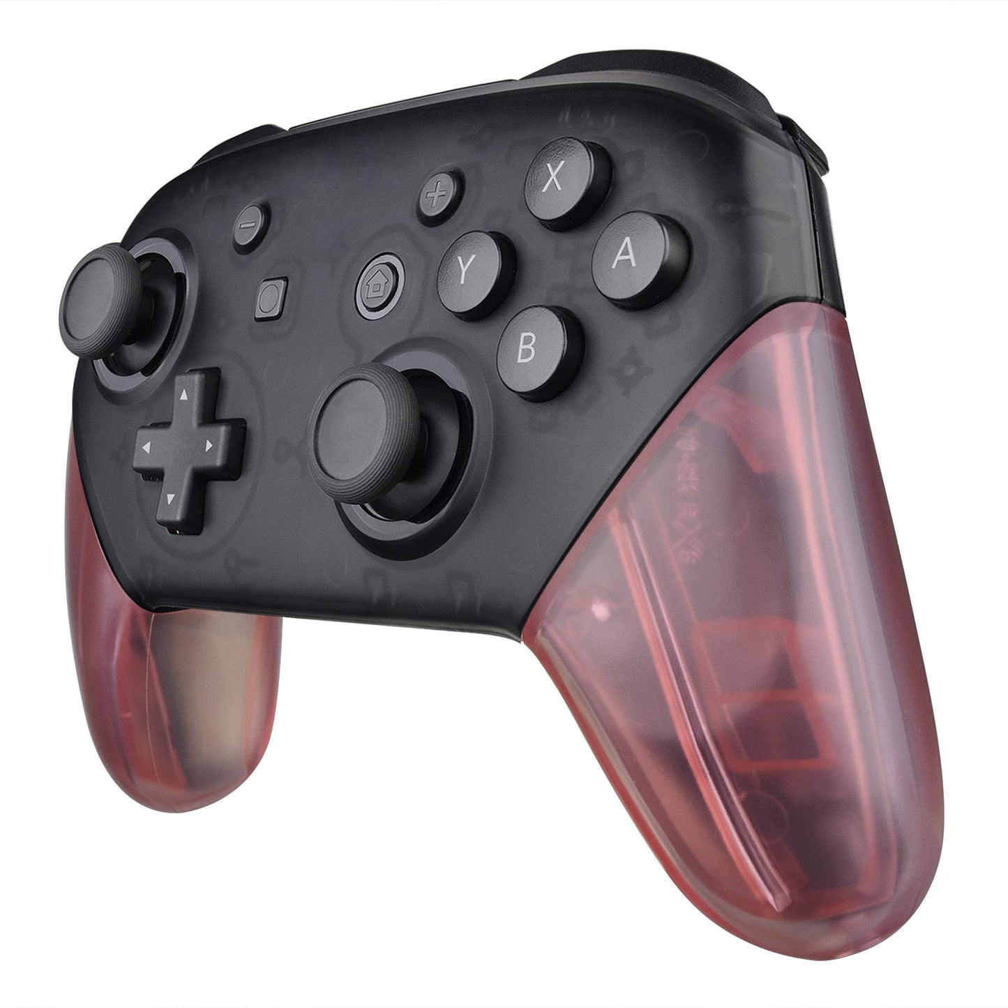 eXtremeRate Cherry Pink Replacement Handle Grips for Nintendo Switch Pro Controller  DIY Hand Grip Shell for Nintendo Switch Pro - Controller NOT Included