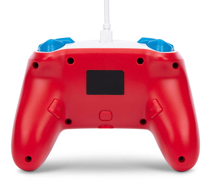 PowerA Enhanced Wired Controller for Nintendo Switch - Woo-hoo! Mario Gamepad, Officially Licensed, Wired Controller