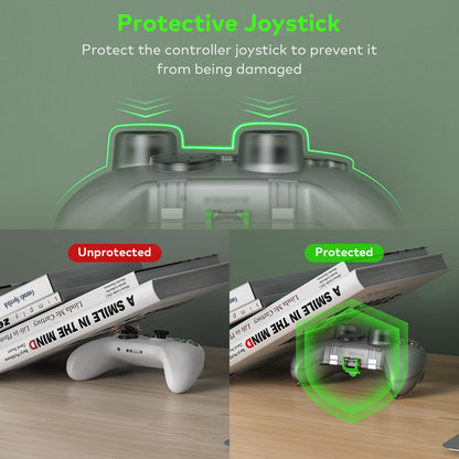 Tiiletzote Xbox Series X/S Controller Case - Hard Shell, Dust-Resistant, Shock-Proof, Black, Model T-CB16-XBBlack