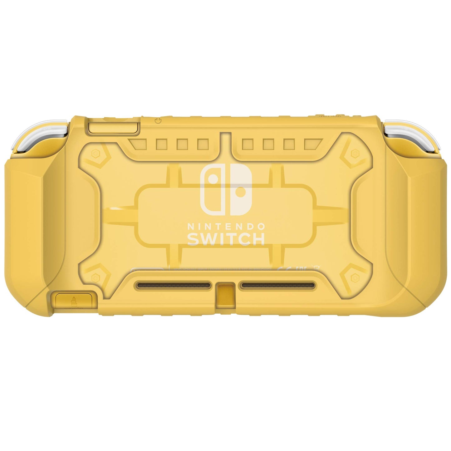 HORI Nintendo Switch Lite Armor - Yellow, Model NS2-054U, Officially Licensed by Nintendo