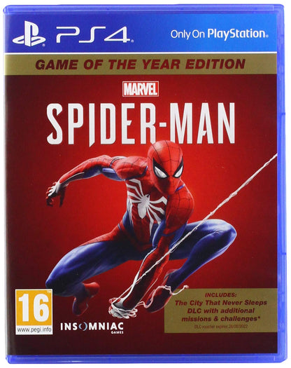 PlayStation Marvels Spider-Man Game Of The Year Edition for PS4 - Model 9958703
