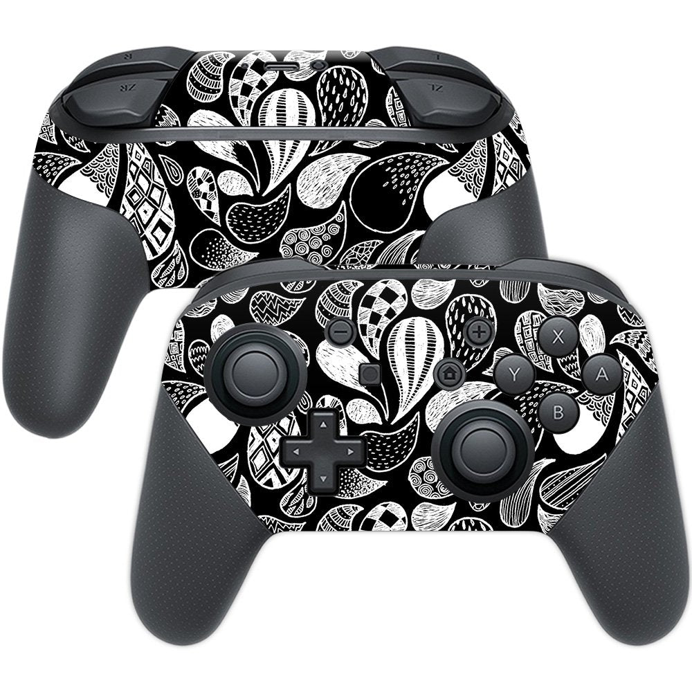 MIGHTY SKINS Nintendo Switch Pro Controller Skin - Durable Vinyl Decal Wrap, Easy Apply/Remove, Drops Color, Model NISWPCOI-Drops
