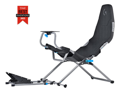 Playseat Challenge X Sim Racing Cockpit - Logitech G Edition, 4.6x2x3.5 ft, Durable Design