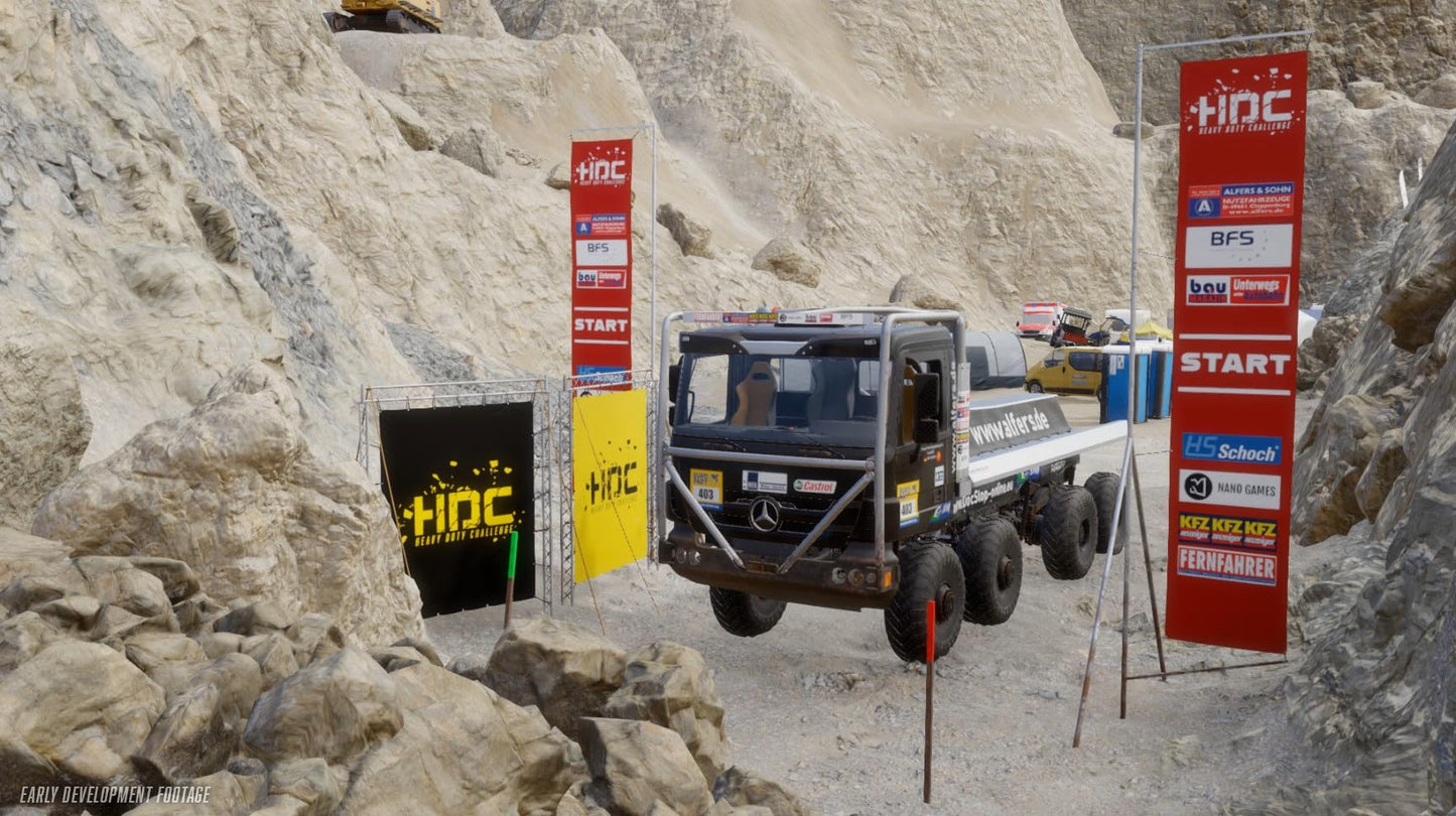 MDM MERIDIEM GAMES Heavy Duty Challenge - PS5 Game, Model AER-HDCHALL-PS5, Durable & Engaging Gameplay Experience