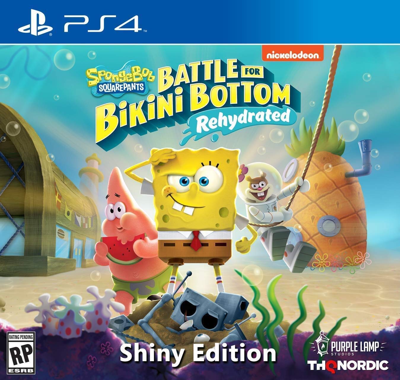 THQ Nordic Spongebob Squarepants: Battle for Bikini Bottom - Rehydrated Shiny Edition - PlayStation 4, Model 22554