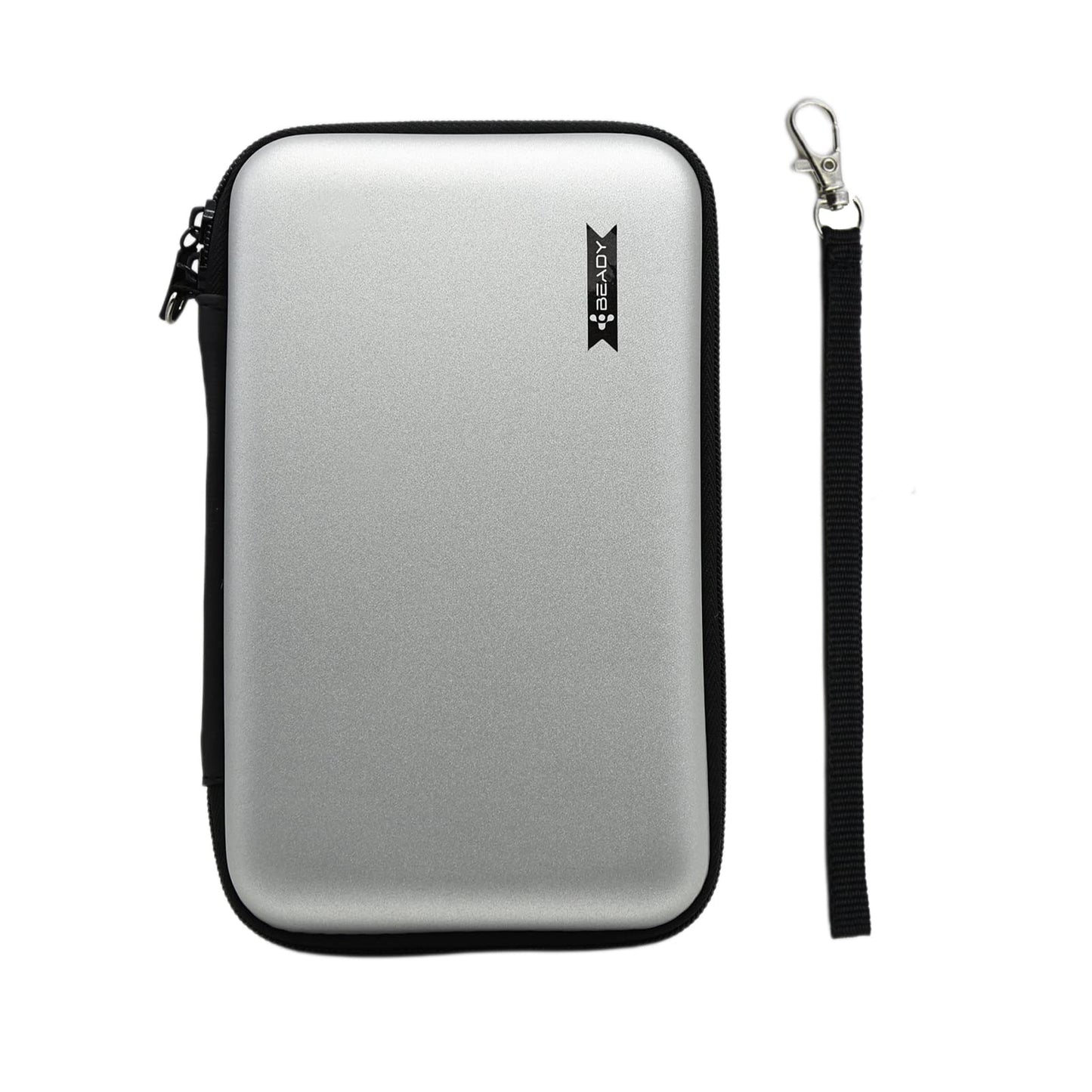 BEADY Carrying Case for Nintendo 3DS XL/LL - Silver Gray, Model RTT-3DS-B0102, Console Storage Solution