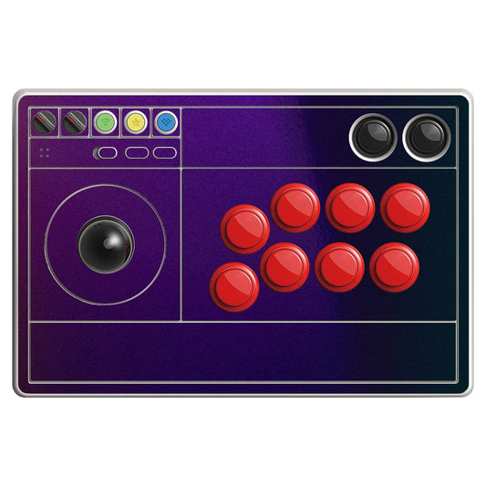 SopiGuard Sticker Skin for 8BitDo Arcade Stick Top Panel Only Vinyl Decal Wrap (Flip Deep Space)