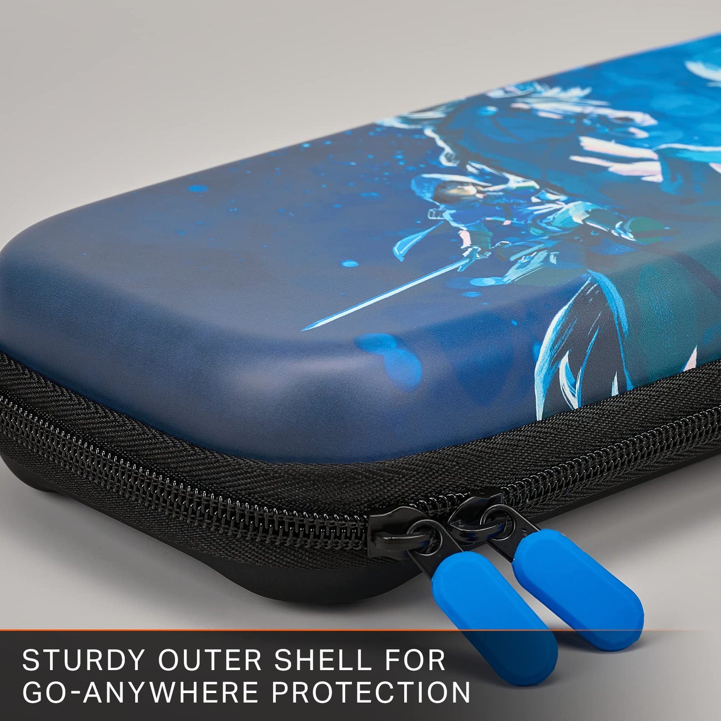 PowerA LOZ BOTW Link & Zelda Protection Case - Midnight Ride, Standard Size
