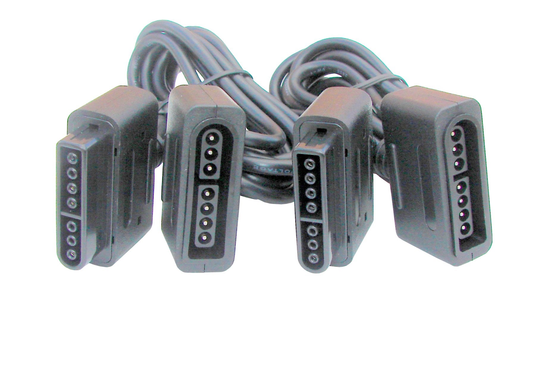 Global Game Gear GGG0034 SNES Extension Cables (2) - Reliable Performance, Ideal for Classic Gaming Setup