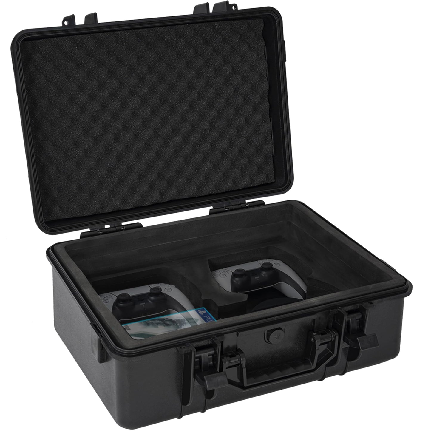 IBVIVIC Hard Shell Travel Carrying Case for PS5 Waterproof Protective Storage Case Compatible with PlayStation 5 Console,Control