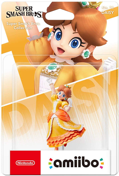 Nintendo amiibo Daisy Figure - Acrylic Model 1001258 - Compatible with Nintendo Switch