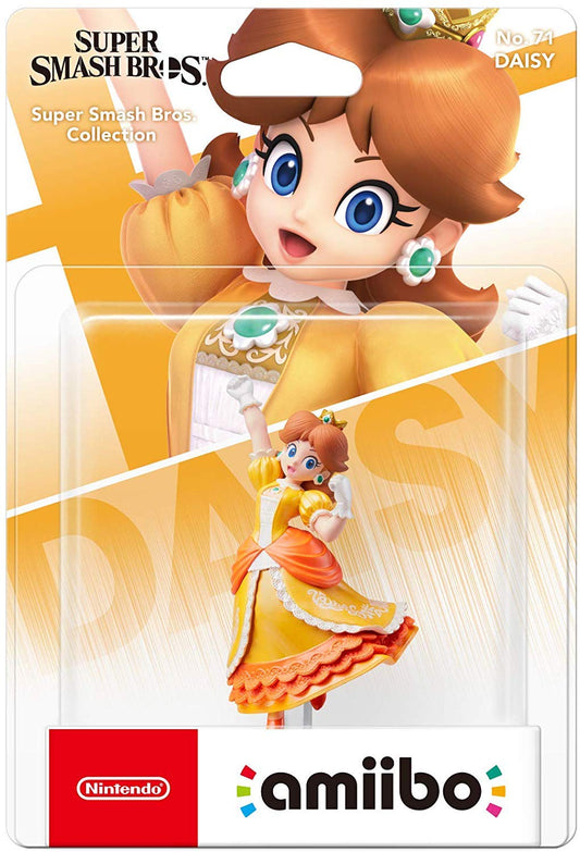 Nintendo amiibo Daisy Figure - Acrylic Model 1001258 - Compatible with Nintendo Switch