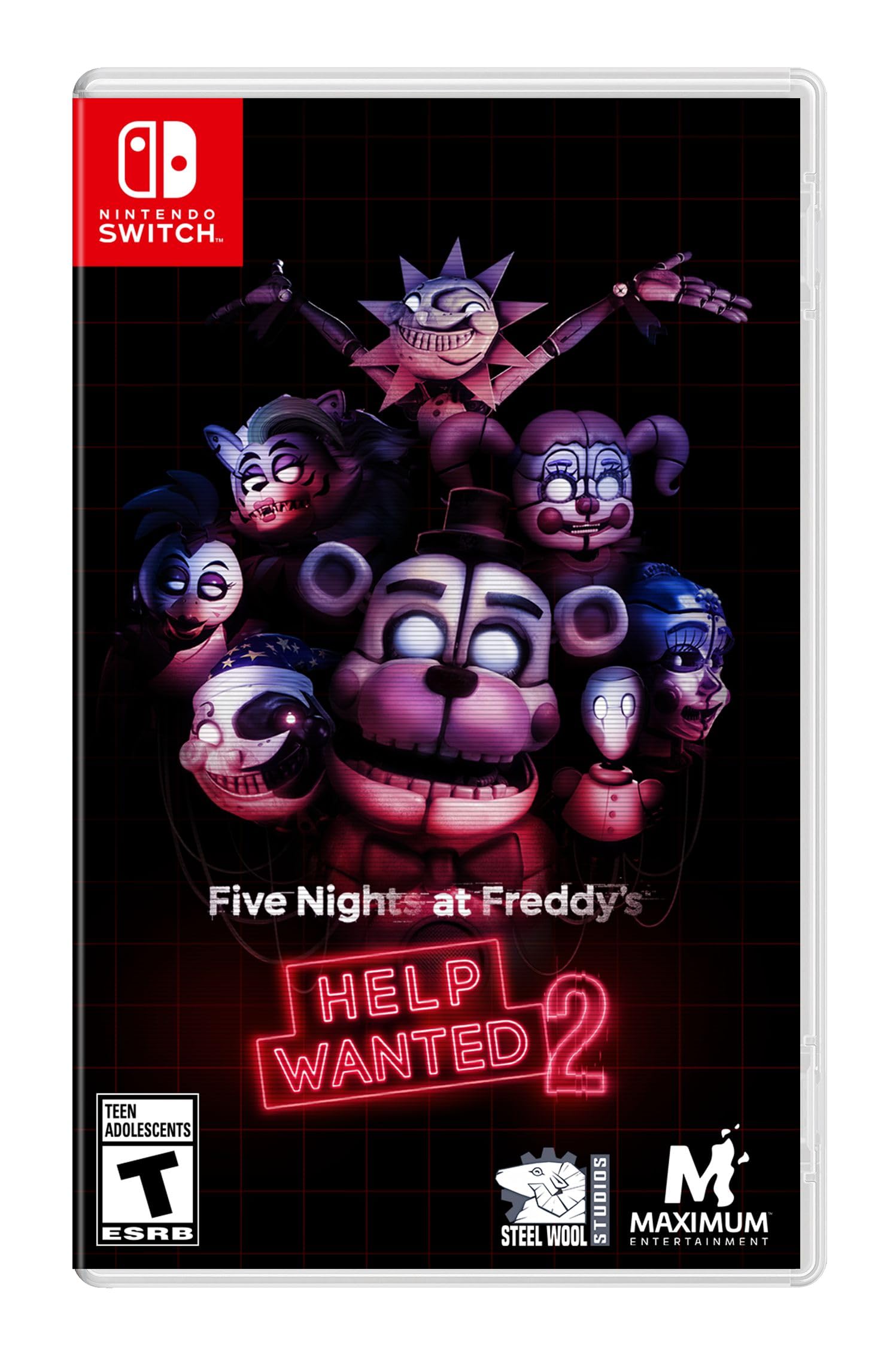 Maximum Entertainment Five Nights at Freddys Help Wanted 2 - Nintendo Switch Game, Model 481970