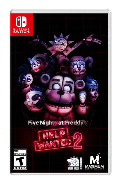 Maximum Entertainment Five Nights at Freddys Help Wanted 2 - Nintendo Switch Game, Model 481970