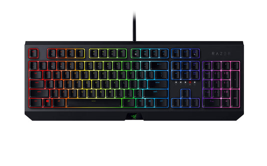 Razer BlackWidow Mechanical Gaming Keyboard - Green Switches, Chroma RGB, Classic Black, Model RZ03-02860200-R3U1