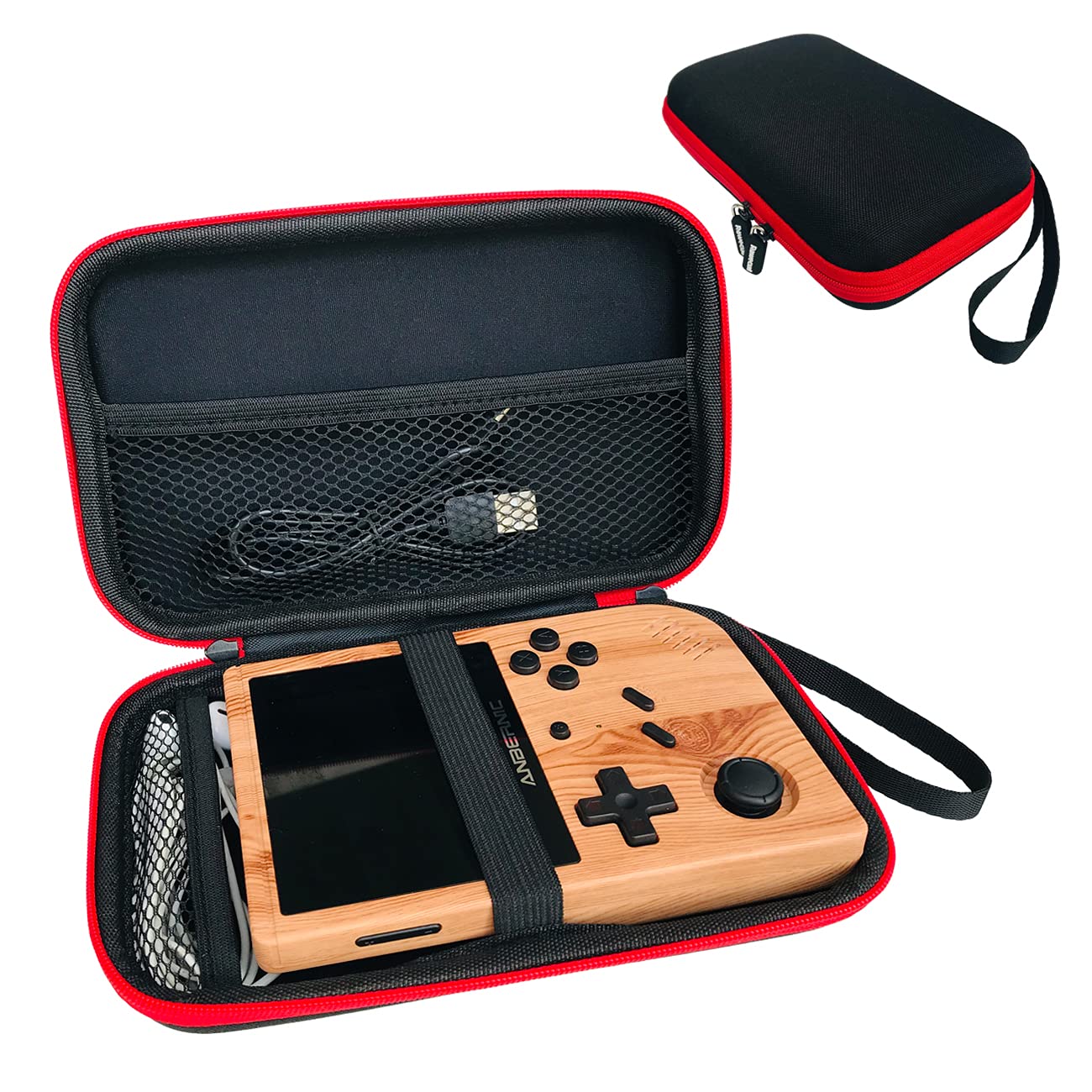 RAWECUD Hard Carrying Case for Handheld Console, EVA Material, Multicolor, Model XRG351V0X