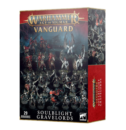 Warhammer AoS Soulblight Gravelords Model 99120207129 - Plastic Figure in Schwarz Color