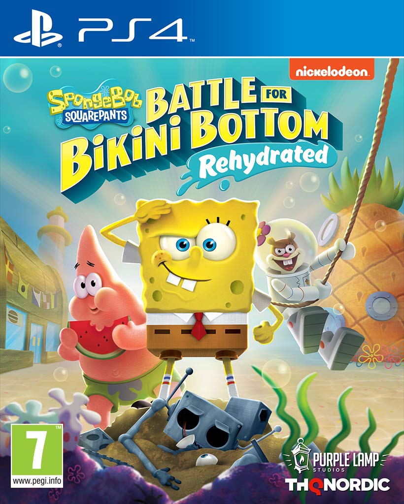 Spongebob SquarePants: Battle for Bikini Bottom - Rehydrated (Playstation 4) [AT-PEGI]