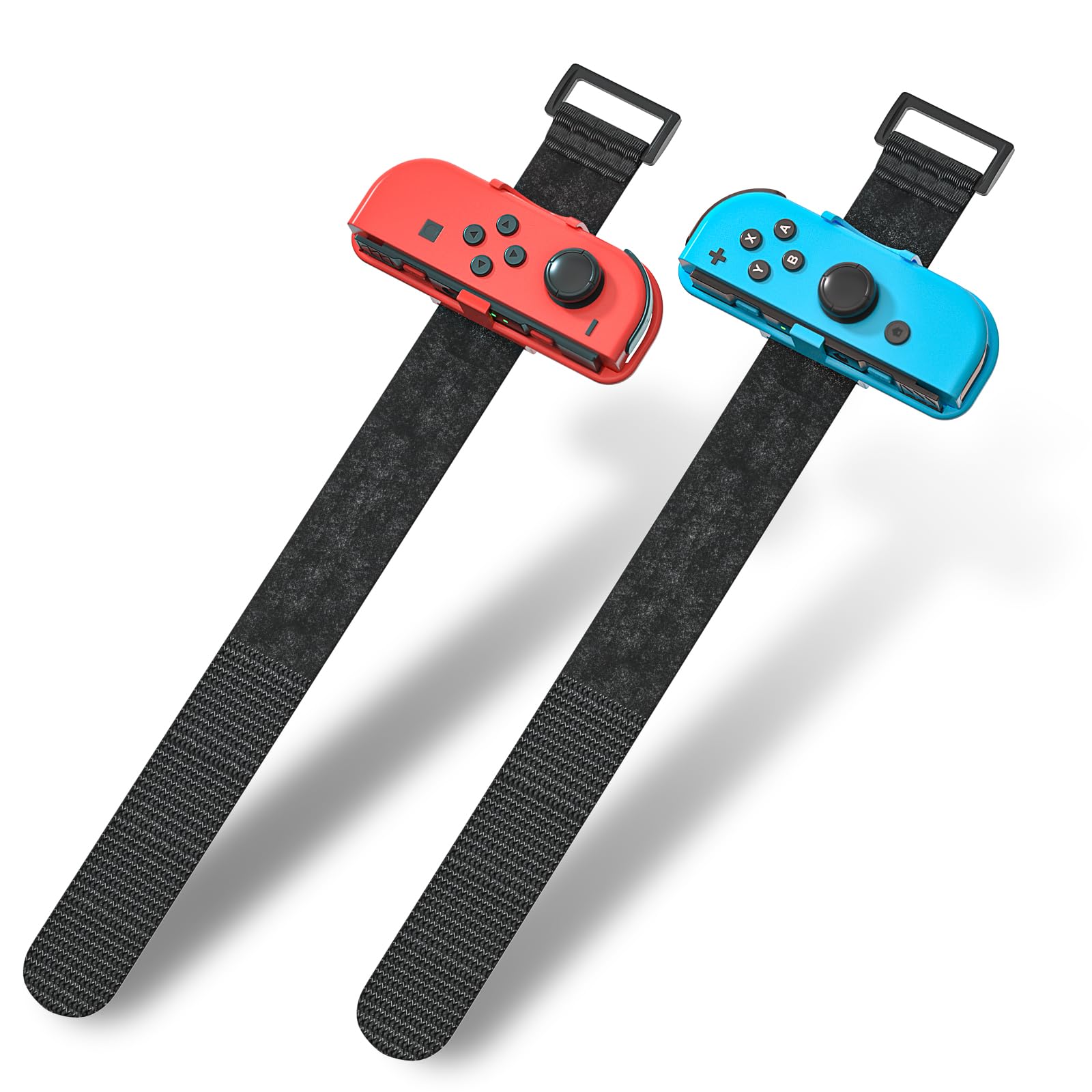 ECHZOVE Just Dance Wrist Strap for Nintendo Switch - Adjustable 3.15-7.5 Band for Kids, RedBlue - Compatible with Just Dance 2025/2024/2023