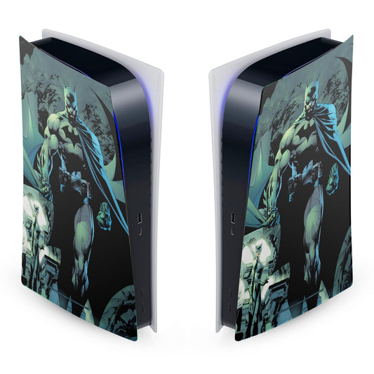 Head Case Designs Officially Licensed Batman DC Comics Hush Costume Logos And Comic Book Vinyl Faceplate Sticker Gaming Skin Decal Cover Compatible With Sony PlayStation 5 PS5 Digital Edition Console
