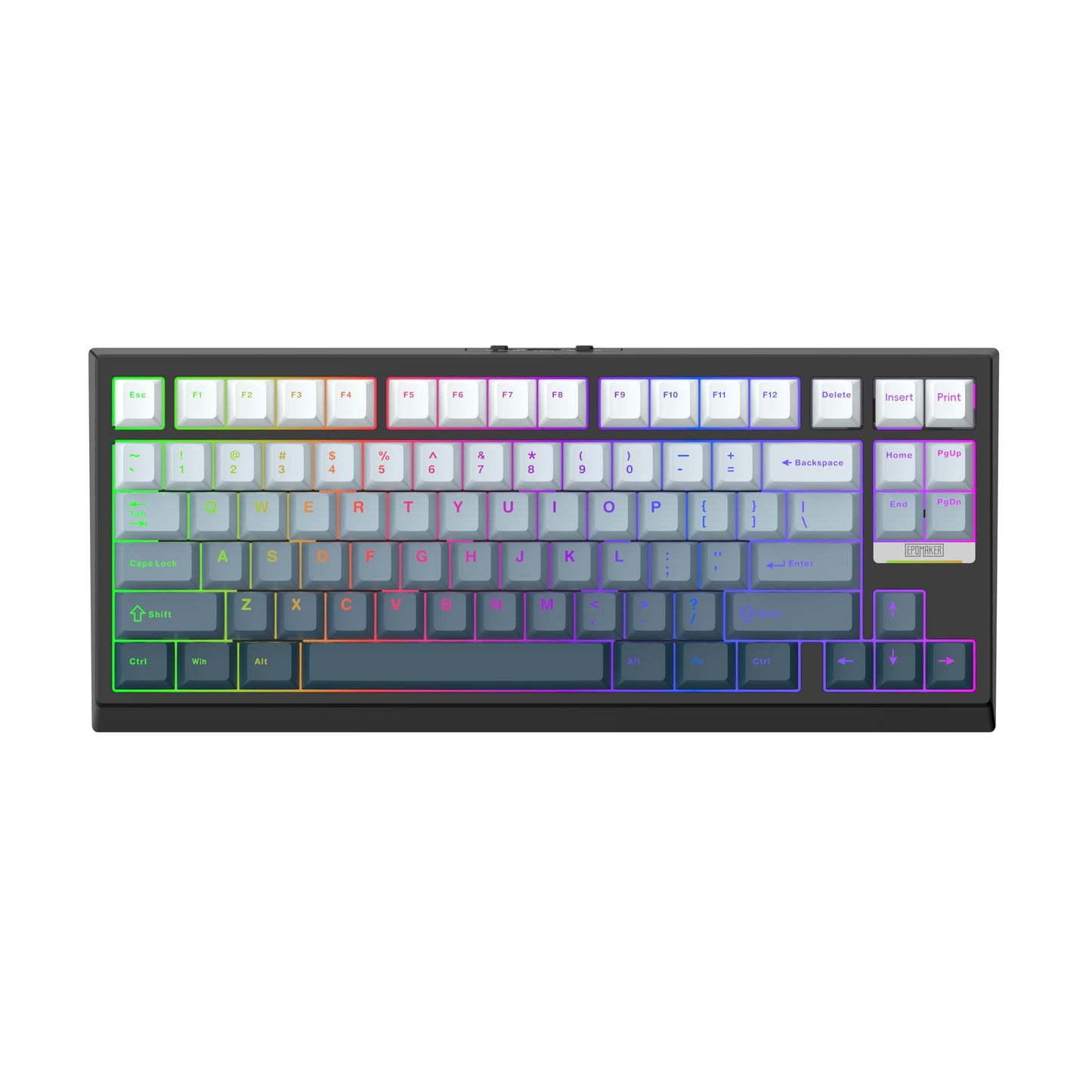 EPOMAKER G84 HE Wireless Hall Effect Keyboard  8K Polling & 8000mAh  SOCD & DKS  Gaming Keyboard with Fast Trigger & Adjustable Actuation  RGB Backlit  PBT Keycap  Hot-Swap  for Win/Mac
