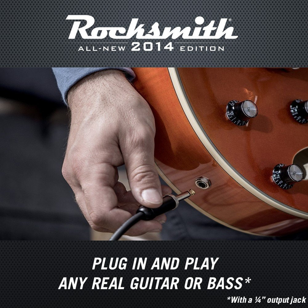 Ubisoft Rocksmith 2014 Edition for Xbox 360 - Cable Included, Model 52823