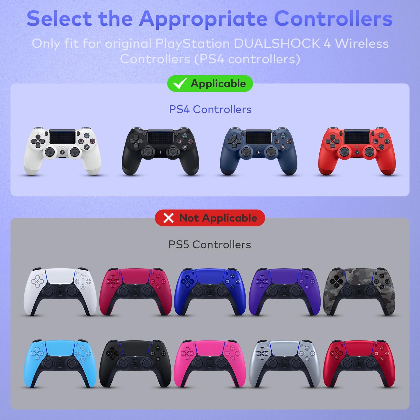 Tiiletzote PS4 DualShock 4 Controller Protective Case - Black Travel Storage Bag, Model TCB302