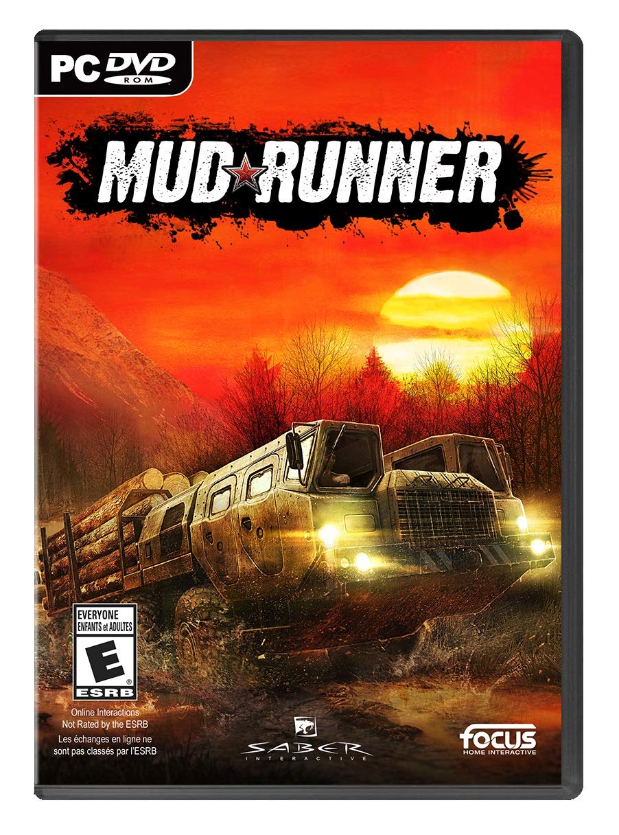 Maximum Games Spintires: MudRunner - PC Game, Model 230396, Off-Road Simulation Adventure