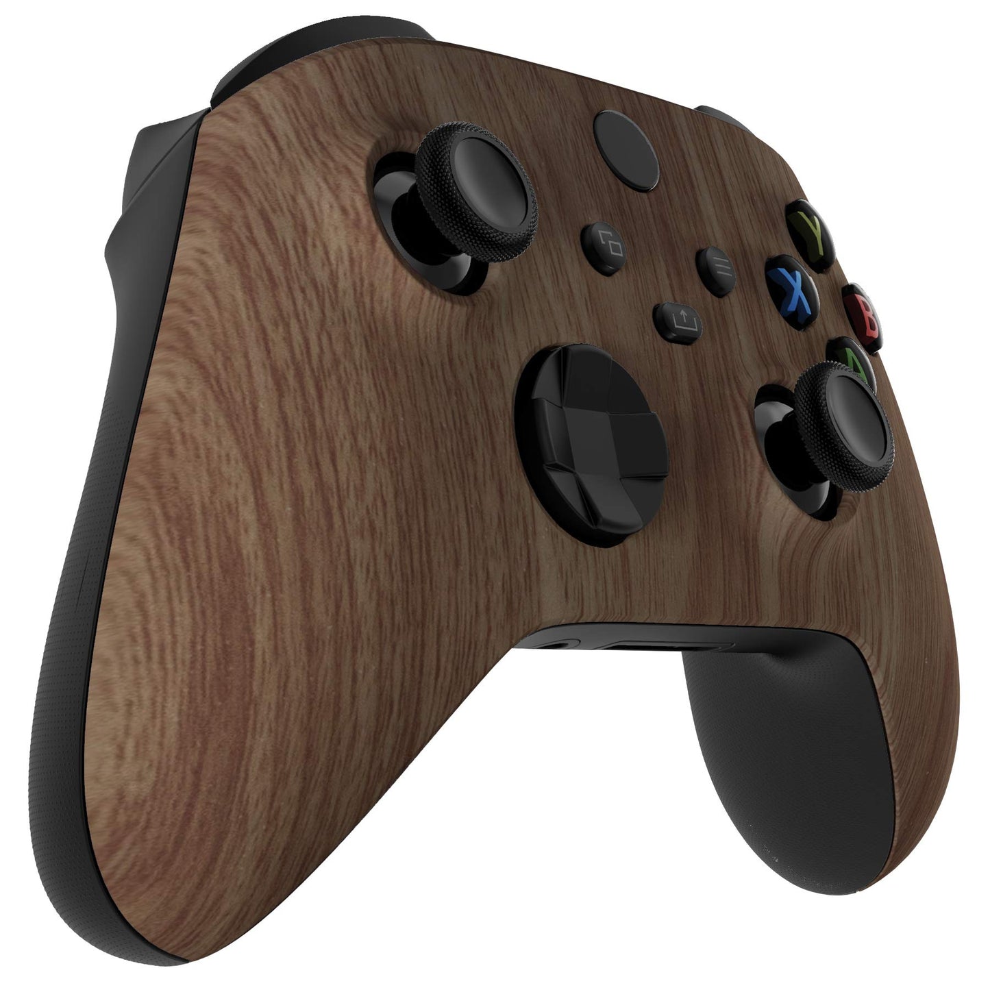 eXtremeRate Wood Grain Custom Shell for Xbox Series X & S Controller, FX3S215 Replacement Cover