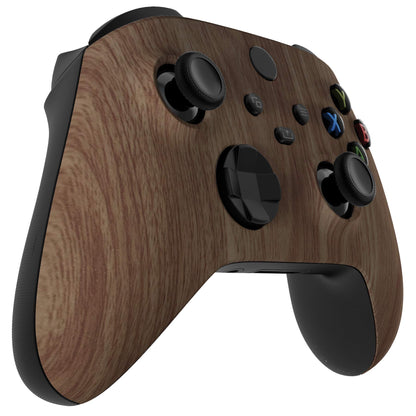 eXtremeRate Wood Grain Custom Shell for Xbox Series X & S Controller, FX3S215 Replacement Cover