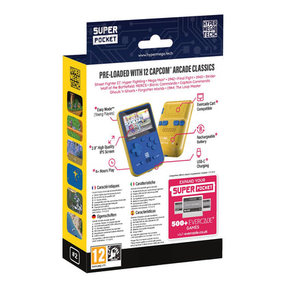 Blaze Entertainment Super Pocket Capcom Edition - Medium Blue Plastic Cap