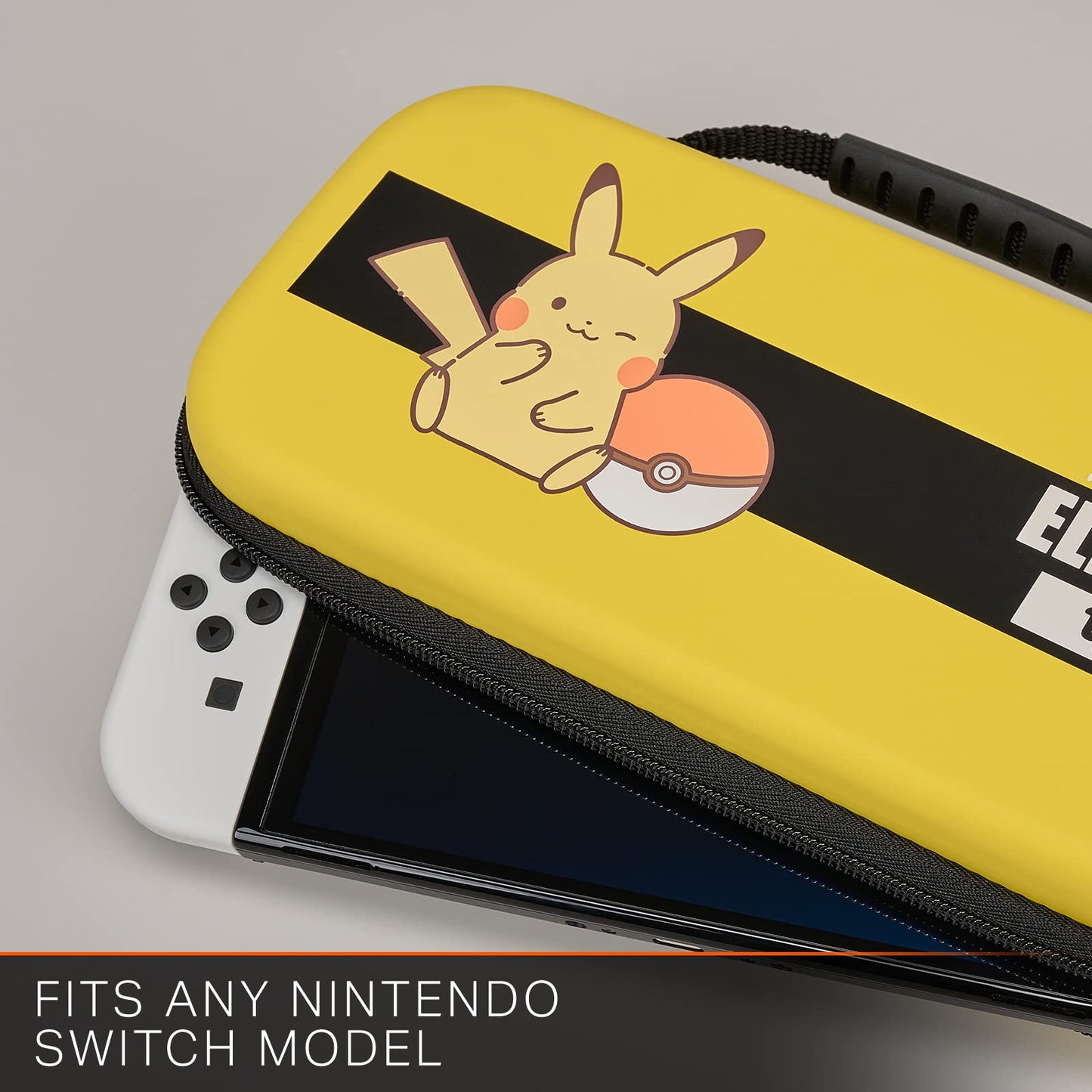 PowerA Nintendo Switch Lite Case - Pikachu Electric Type, Standard Size, Protective Design