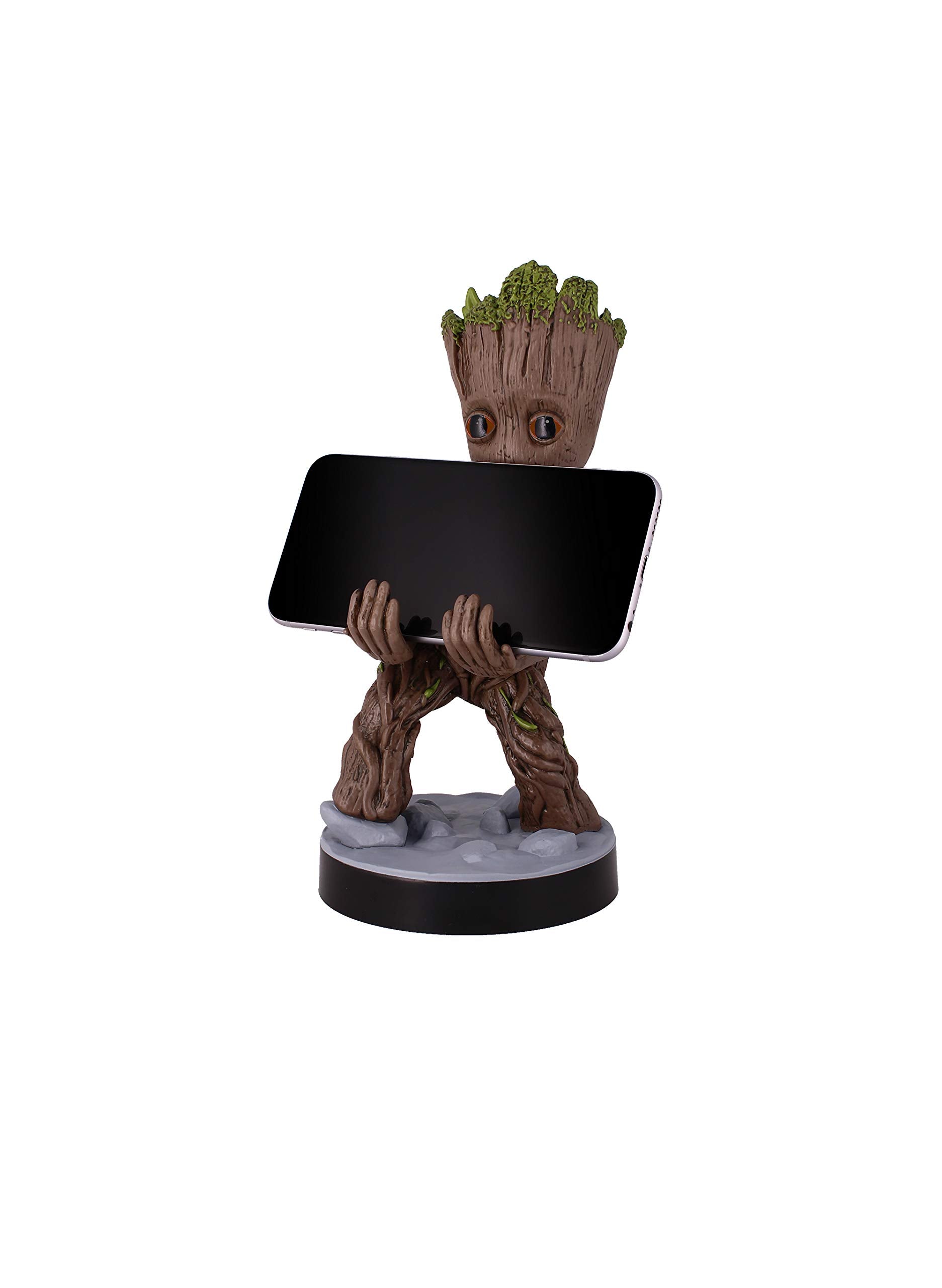 Exquisite Gaming Toddler Groot Mobile Phone & Gaming Controller Holder - Black PVC, Model CGCRMR300237