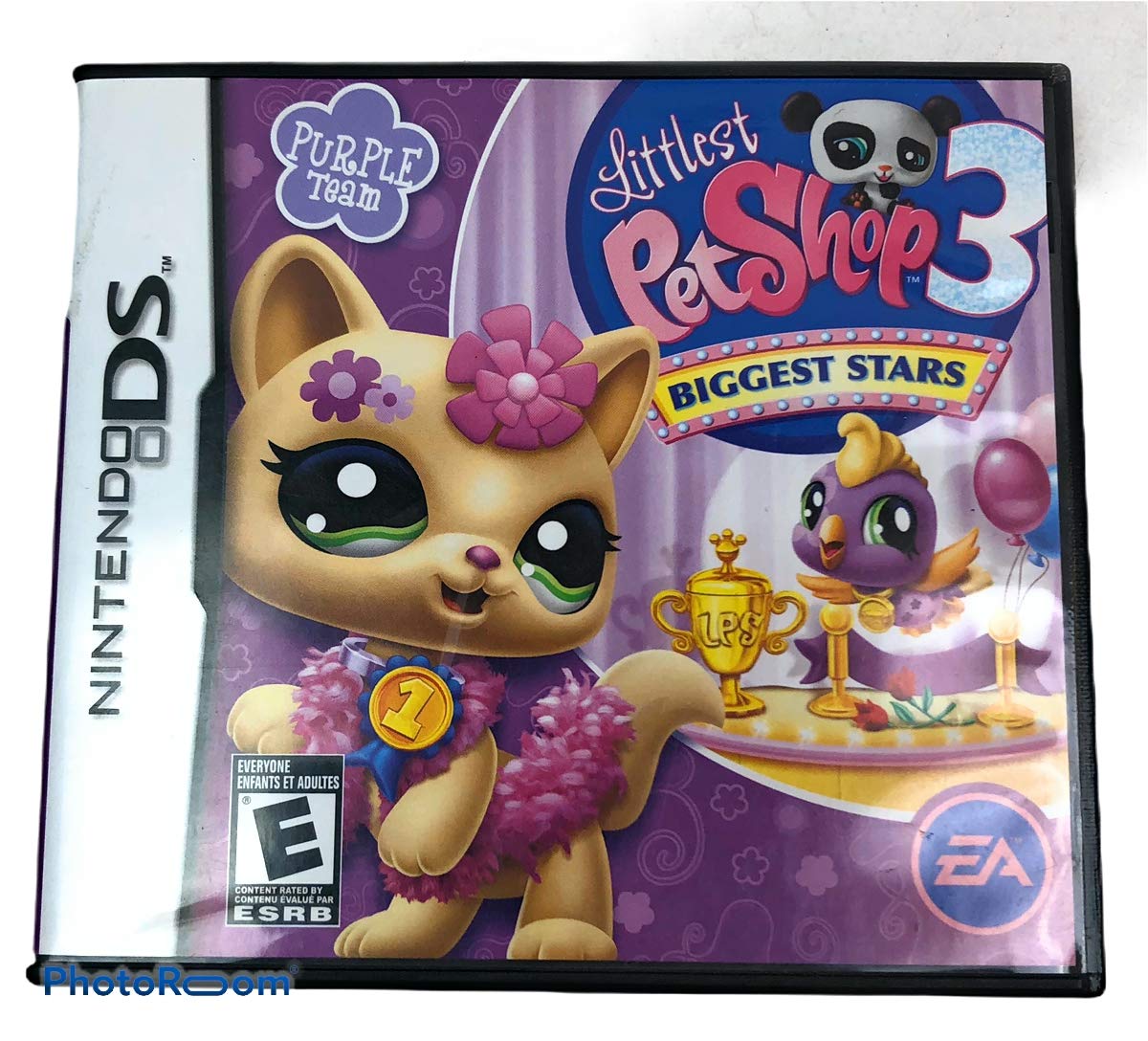 Electronic Arts Littlest Pet Shop 3 Biggest Stars Nintendo DS Game - Purple Team Model 19452