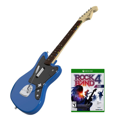 PDP Rock Band Rivals Wireless Fender Jaguar Bundle for Xbox One - Model 048-068-NA