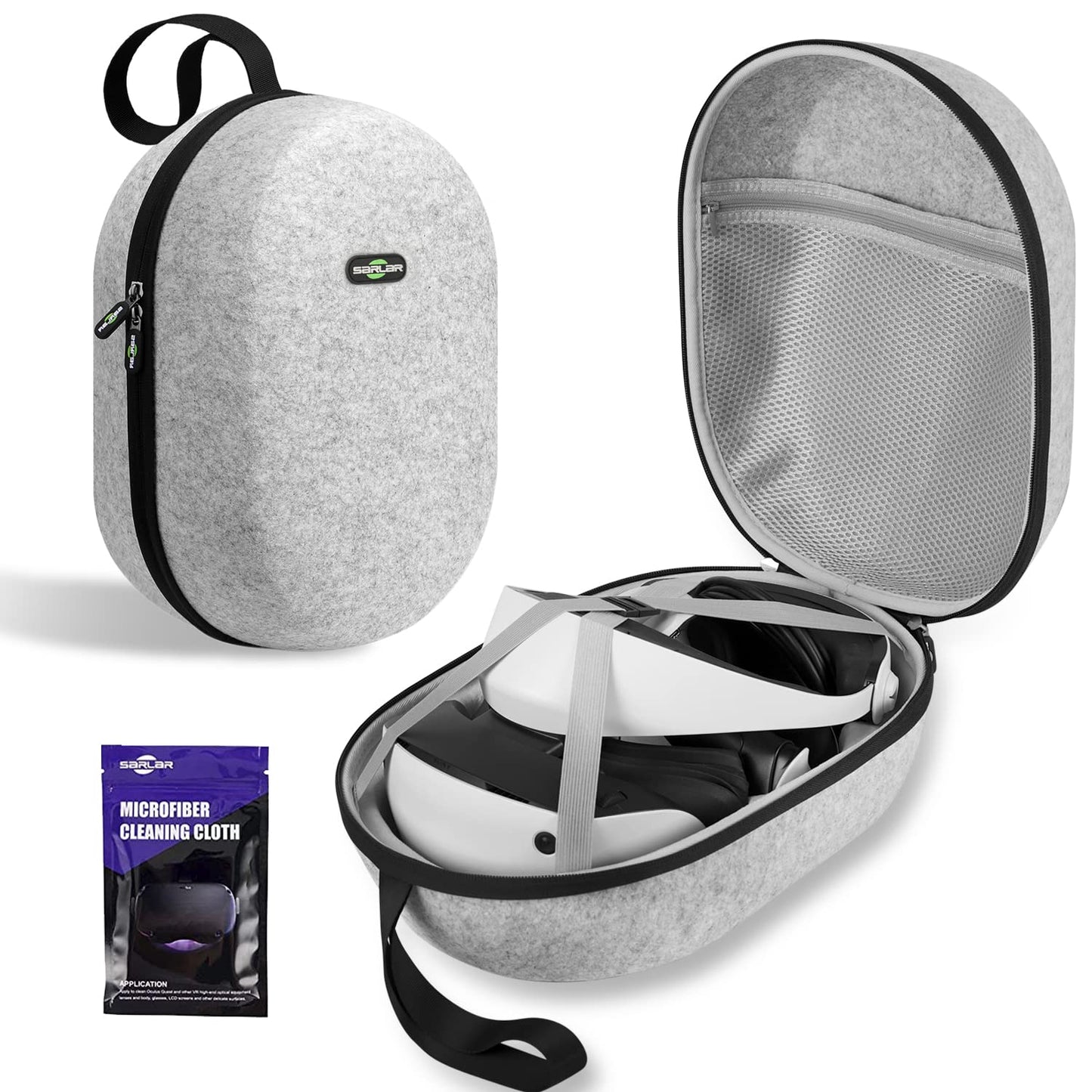 sarlar Hard Carrying Case Compatible with Playstation VR2 Gaming Headset and Touch Controllers Accessories  PS VR2 Portable Case Suitable for Travel and Home Storage