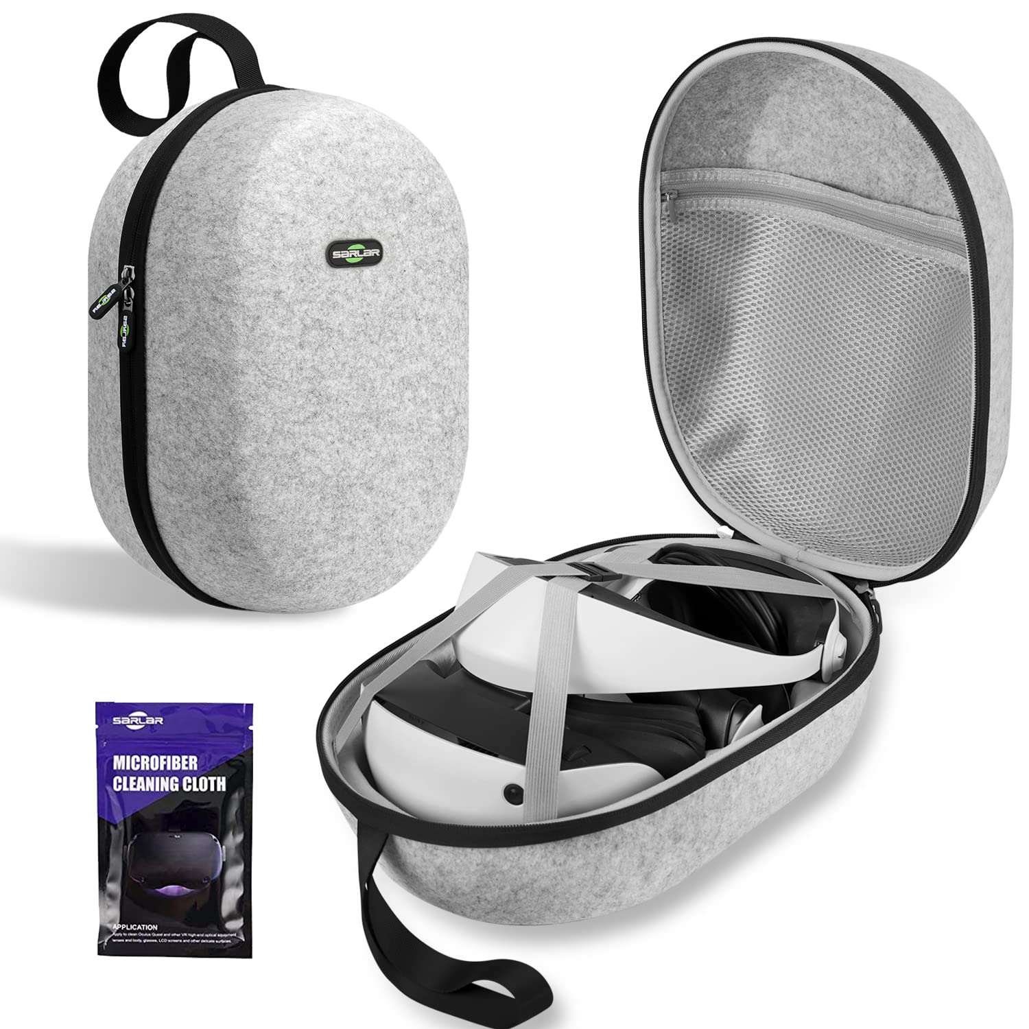 sarlar Hard Carrying Case Compatible with Playstation VR2 Gaming Headset and Touch Controllers Accessories  PS VR2 Portable Case Suitable for Travel and Home Storage