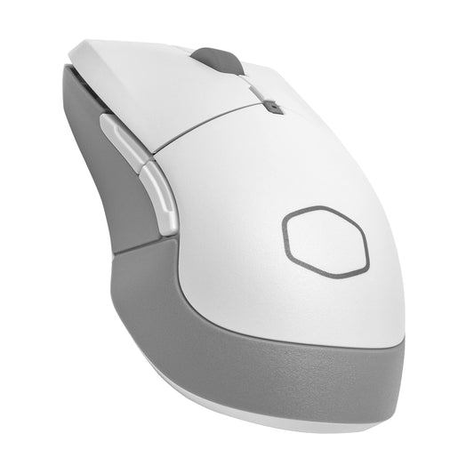 Cooler Master MM311 Wireless Gaming Mouse - 10,000 DPI, RGB Lighting, White, 1.6x2.8x4.9, Optical Sensor, 2.4GHz