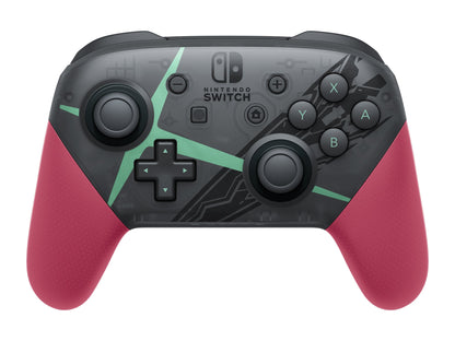 Nintendo Pro Controller - Xenoblade Chronicles 2 Edition for Nintendo Switch, Model HACAFSSKD, Vibrant Xenoblade Color