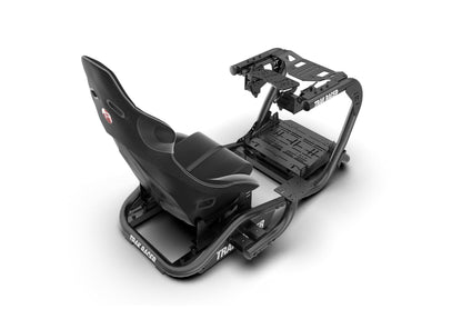 Trak Racer TR8 Pro Racing Simulator - Direct & Belt Drive Compatible, Adjustable Wheel Mount, Black TR8 Pro